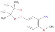 Benzenamine, 2-​methoxy-​5-​(4,​4,​5,​5-​tetramethyl-​1,​3,​2-​dioxaborolan-​2-​yl)​-