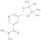 N,N-dimethyl-5-(4,4,5,5-tetramethyl-1,3,2-dioxaborolan-2-yl)nicotinamide