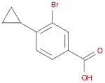 3-Bromo-4-cyclopropylbenzoic acid