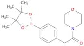 1-Morpholino-2-(4-(4,4,5,5-tetramethyl-1,3,2-dioxaborolan-2-yl)phenyl)ethanone