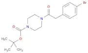 tert-Butyl 4-(2-(4-bromophenyl)acetyl)piperazine-1-carboxylate