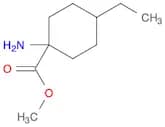 Methyl 1-amino-4-ethylcyclohexane-1-carboxylate