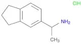 1-(2,3-Dihydro-1H-inden-5-yl)ethan-1-amine hydrochloride
