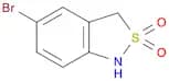 2,1-Benzisothiazole, 5-bromo-1,3-dihydro-, 2,2-dioxide
