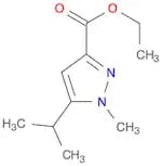 1H-Pyrazole-3-carboxylic acid, 1-methyl-5-(1-methylethyl)-, ethyl ester