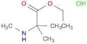 Ethyl 2-methyl-2-(methylamino)propanoate hydrochloride