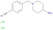 4-[(4-Aminopiperidin-1-yl)methyl]benzonitrile dihydrochloride