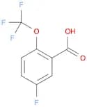2-Trifluoromethoxy-5-fluorobenzoic acid