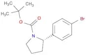 (S)-tert-butyl 2-(4-bromophenyl)pyrrolidine-1-carboxylate