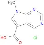 4-Chloro-7-methyl-7H-pyrrolo[2,3-d]pyrimidine-5-carboxylic acid