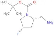 (2S,4S)-tert-Butyl 2-(aminomethyl)-4-fluoropyrrolidine-1-carboxylate