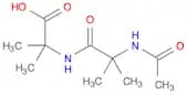 2-(2-Acetamido-2-methylpropanamido)-2-methylpropanoic acid