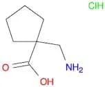 1-(aminomethyl)cyclopentanecarboxylic acid hydrochloride