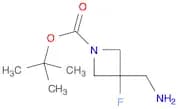 tert-Butyl 3-(aminomethyl)-3-fluoroazetidine-1-carboxylate