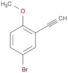 4-Bromo-2-ethynyl-1-methoxybenzene