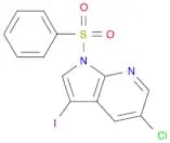 1H-Pyrrolo[2,3-b]Pyridine, 5-Chloro-3-Iodo-1-(Phenylsulfonyl)-