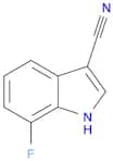 1H-Indole-3-carbonitrile, 7-fluoro-