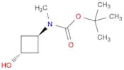 tert-Butyl N-(trans-3-hydroxycyclobutyl)-N-methylcarbamate