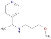 (3-Methoxypropyl)(1-pyridin-4-ylethyl)amine