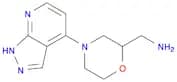 (4-(1H-Pyrazolo[3,4-b]pyridin-4-yl)morpholin-2-yl)methanamine