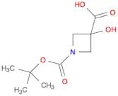 1-{[(1,1-diMethylethyl)oxy]carbonyl}-3-hydroxyazetidine-3-carboxylic acid