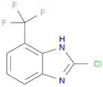 1H-BENZIMIDAZOLE, 2-CHLORO-7-(TRIFLUOROMETHYL)-