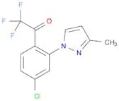 1-(4-Chloro-2-(3-methyl-1H-pyrazol-1-yl)phenyl)-2,2,2-trifluoroethanone