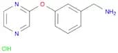 3-(Pyrazin-2-yloxy)-benzylamine, HCl