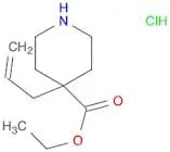 Ethyl 4-allyl-4-piperidinecarboxylate, HCl
