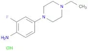 4-(4-Ethylpiperazin-1-yl)-2-fluoroaniline hydrochloride