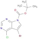 tert-Butyl 5-bromo-4-chloropyrrolo[2,3-d]pyrimidine-7-carboxylate
