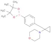 4-[1-[4-(4,4,5,5-Tetramethyl-1,3,2-dioxaborolan-2-yl)phenyl]cyclopropyl]-morpholine