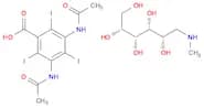 (2R,3R,4R,5S)-6-(methylamino)hexane-1,2,3,4,5-pentaol 3,5-diacetamido-2,4,6-triiodobenzoate