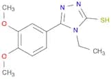 5-(3,4-Dimethoxyphenyl)-4-ethyl-4H-1,2,4-triazole-3-thiol