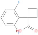 1-(2,6-Difluorophenyl)cyclobutanecarboxylic  acid