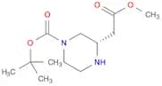 (S)-3-METHOXYCARBONYLMETHYL-PIPERAZINE-1-CARBOXYLIC ACID TERT-BUTYL ESTER