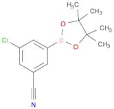 3-Chloro-5-(4,4,5,5-tetramethyl-1,3,2-dioxaborolan-2-yl)benzonitrile