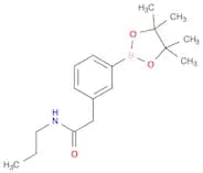 3-(N-Propylaminocarbonyl)methylphenylboronic acid, pinacol ester