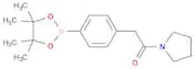 1-(Pyrrolidin-1-yl)-2-[4-(4,4,5,5-tetramethyl-1,3,2-dioxaborolan-2-yl)phenyl]ethanone