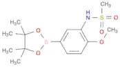 4-Methoxy-3-(methylsulfonylamino)phenylboronic acid, pinacol ester