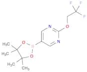 2-(2,2,2-trifluoroethoxy)pyrimidine-5-boronic acid, pinacol ester