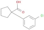 1-(3-Chlorophenyl)cyclopentanecarboxylic acid