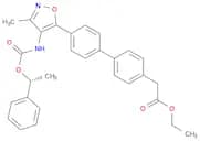 (R)-ethyl 2-(4'-(3-methyl-4-(((1-phenylethoxy)carbonyl)amino)isoxazol-5-yl)-[1,1'-biphenyl]-4-yl)a…