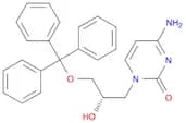 2(1H)-Pyrimidinone, 4-amino-1-[(2S)-2-hydroxy-3-(triphenylmethoxy)propyl]-