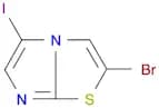 Imidazo[2,​1-​b]​thiazole, 2-​bromo-​5-​iodo-