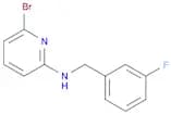 2-Pyridinamine, 6-bromo-N-[(3-fluorophenyl)methyl]-