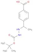 4-(1-(2-(tert-Butoxycarbonyl)hydrazinyl)ethyl)benzoic acid