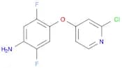 Benzenamine, 4-[(2-chloro-4-pyridinyl)oxy]-2,5-difluoro-