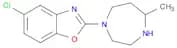 5-Chloro-2-(hexahydro-5-methyl-1H-1,4-diazepin-1-yl)benzoxazole
