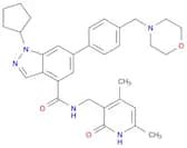 1-Cyclopentyl-N-((4,6-dimethyl-2-oxo-1,2-dihydropyridin-3-yl)methyl)-6-(4-(morpholinomethyl)phenyl…